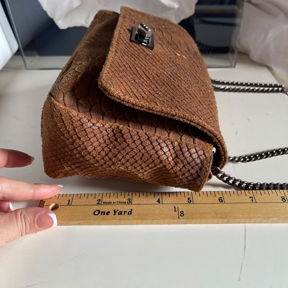 Brown Chain Strap Women Bag - Picture 8 of 9